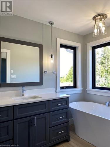 Picture of a Torbay model built in Phase 1 - 27 Lakeforest Drive Unit# Lot 28, Saugeen Shores, ON - Indoor Photo Showing Bathroom