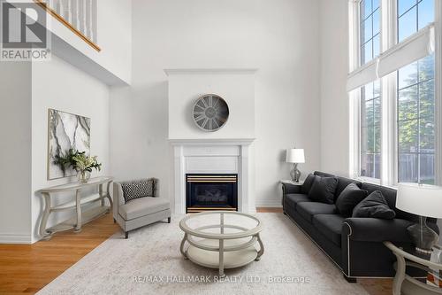 66 Prairie Rose Circle, Brampton, ON - Indoor Photo Showing Living Room With Fireplace