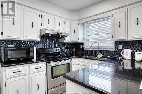 1655 Ford, Windsor, ON - Indoor Photo Showing Kitchen With Double Sink