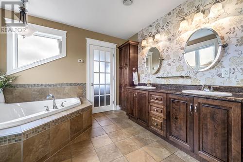 48 St. Thomas Line, Paradise, NL - Indoor Photo Showing Living Room With Fireplace