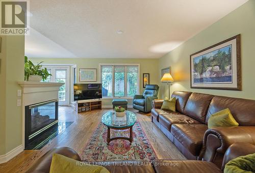 3 - 448 Commissioners Road E, London, ON - Indoor Photo Showing Living Room With Fireplace