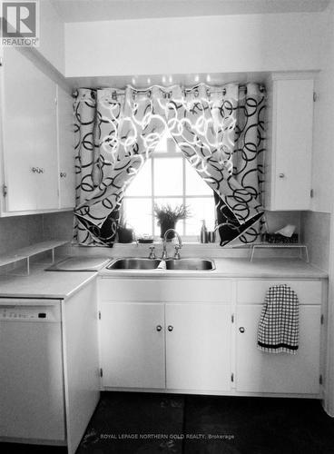 3 Kerr Crescent, Mcgarry, ON - Indoor Photo Showing Kitchen With Double Sink