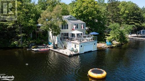 45 Woods Lane, Port Severn, ON - Outdoor With Body Of Water With Deck Patio Veranda