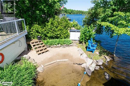 Beautiful Sandy Beach - 45 Woods Lane, Port Severn, ON - Outdoor With Body Of Water