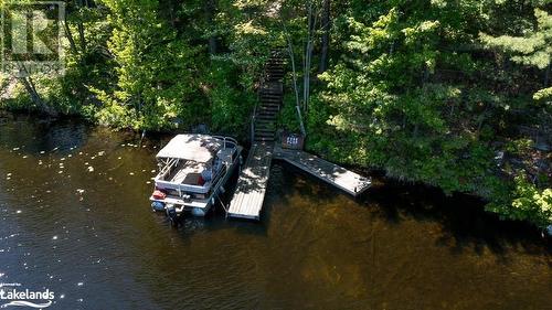 Extra dock on the Property - 45 Woods Lane, Port Severn, ON - Outdoor With Body Of Water