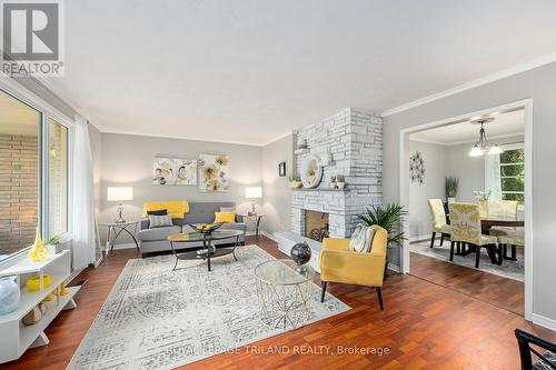 375 Beamish Street, Central Elgin (Port Stanley), ON - Indoor Photo Showing Living Room With Fireplace