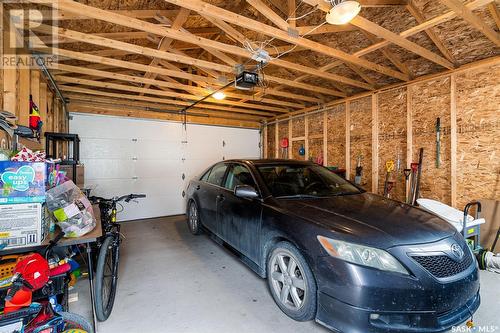 3306 Green Poppy Street, Regina, SK - Indoor Photo Showing Garage