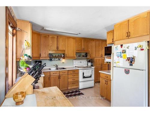 146 Toronto St, Grey Highlands, ON - Indoor Photo Showing Kitchen With Double Sink