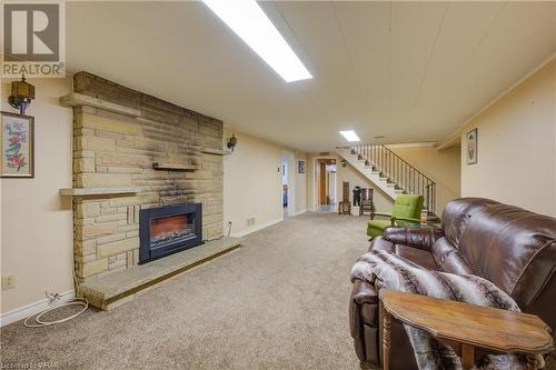 255 Finkle Street, Woodstock, ON - Indoor With Fireplace