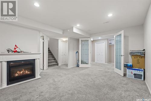 459 Briarvale Court, Saskatoon, SK - Indoor With Fireplace