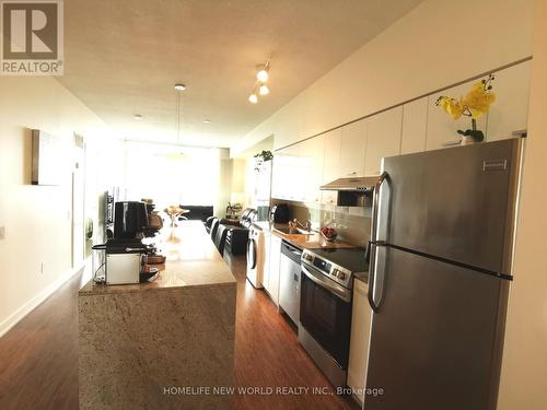 3115 - 33 Singer Court, Toronto, ON - Indoor Photo Showing Kitchen With Stainless Steel Kitchen