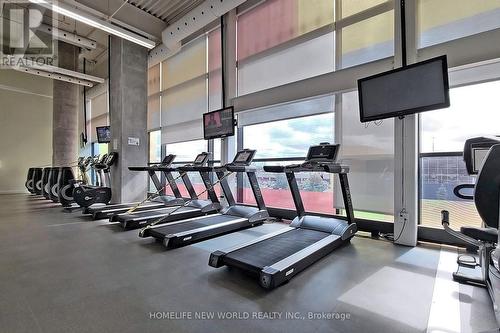 3115 - 33 Singer Court, Toronto, ON - Indoor Photo Showing Gym Room