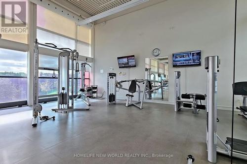 3115 - 33 Singer Court, Toronto, ON - Indoor Photo Showing Gym Room