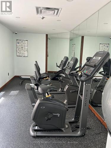 1101 - 330 Rathburn Road W, Mississauga, ON - Indoor Photo Showing Gym Room