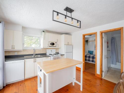 Kitchen - 157  - 159 Ch. Bernier, Sutton, QC - Indoor Photo Showing Kitchen With Double Sink