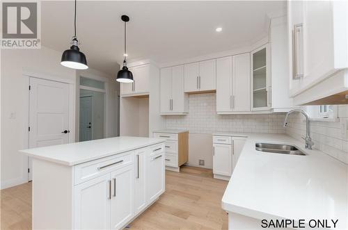 543 Royal Oaks, Moncton, NB - Indoor Photo Showing Kitchen With Double Sink