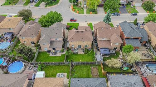 43 Spadara Drive, Hamilton, ON - Outdoor With Above Ground Pool With View