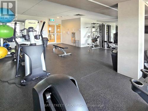 512 - 2 Adam Sellers Street, Markham, ON - Indoor Photo Showing Gym Room