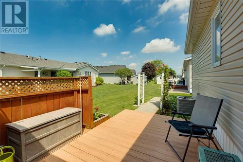 5700 Blackwell Sideroad Unit# 215, Sarnia, ON - Outdoor With Deck Patio Veranda With Exterior