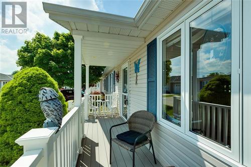 5700 Blackwell Sideroad Unit# 215, Sarnia, ON - Outdoor With Deck Patio Veranda With Exterior