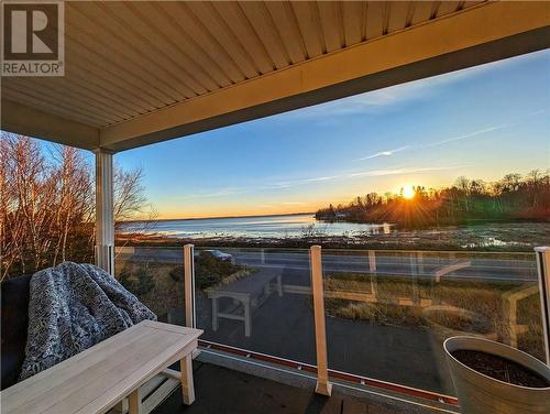 1844 Queen Elizabeth Dr, Bathurst, NB - Outdoor With Body Of Water With Balcony With View