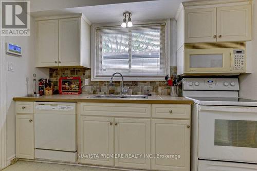 100 Amy Crescent, London, ON - Indoor Photo Showing Kitchen With Double Sink