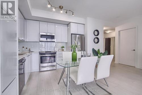 3610 - 10 Park Lawn Road, Toronto, ON - Indoor Photo Showing Kitchen With Stainless Steel Kitchen With Upgraded Kitchen