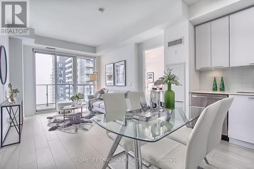 3610 - 10 Park Lawn Road, Toronto, ON - Indoor Photo Showing Dining Room