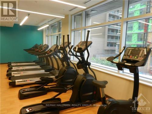 1011 - 105 Champagne Avenue, Ottawa, ON - Indoor Photo Showing Gym Room