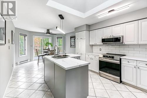 2360 Greenwood Street, Sudbury, ON - Indoor Photo Showing Kitchen With Double Sink With Upgraded Kitchen