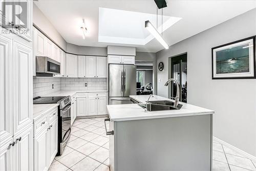 2360 Greenwood Street, Sudbury, ON - Indoor Photo Showing Kitchen With Double Sink With Upgraded Kitchen