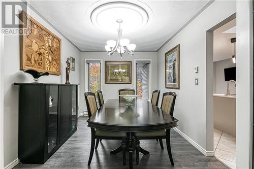 2360 Greenwood Street, Sudbury, ON - Indoor Photo Showing Dining Room