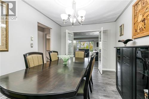 2360 Greenwood Street, Sudbury, ON - Indoor Photo Showing Dining Room