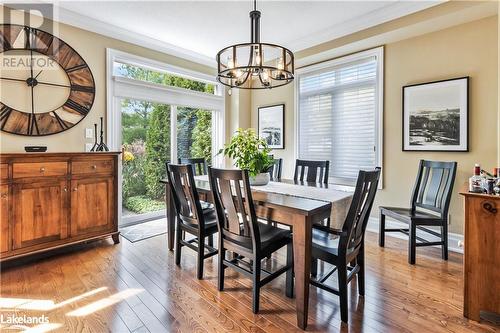 132 East Ridge Drive Unit# 4, Thornbury, ON - Indoor Photo Showing Dining Room