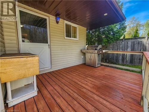 27 Hemlock Road, Oliphant, ON - Outdoor With Deck Patio Veranda With Exterior