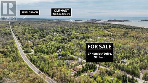 27 Hemlock Road, Oliphant, ON - Outdoor With View
