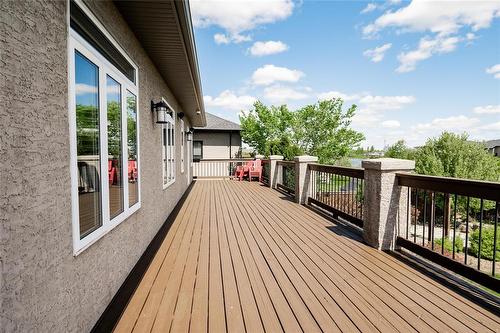 50 Claremont Drive, Niverville, MB - Outdoor With Deck Patio Veranda With Exterior