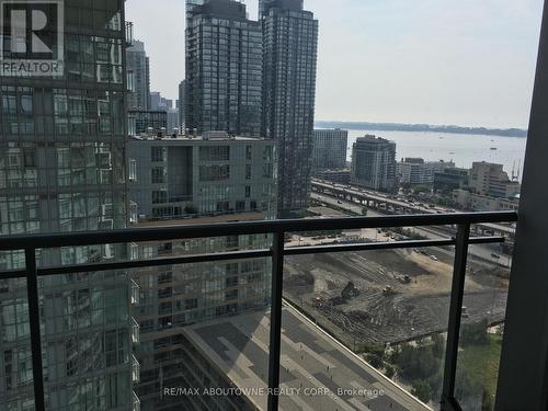 2805 - 21 Iceboat Terrace, Toronto, ON - Outdoor With Body Of Water With Balcony With View