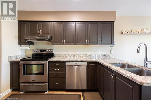 48 Canterbury Crescent, North Bay, ON - Indoor Photo Showing Kitchen With Double Sink With Upgraded Kitchen