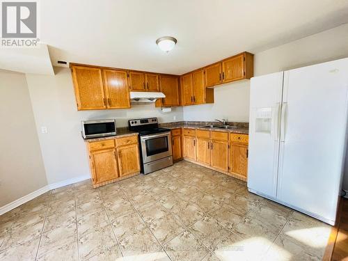 Lower - 366 Harrowsmith Drive, Mississauga, ON - Indoor Photo Showing Kitchen With Double Sink