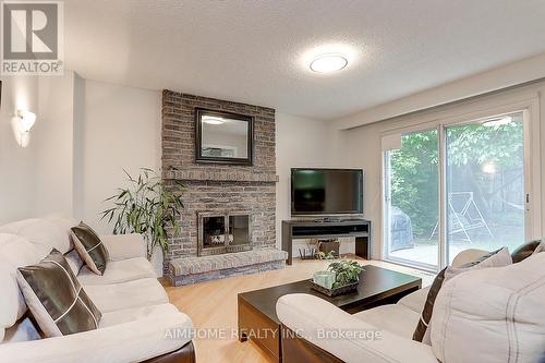 40 Willowbrook Road, Markham, ON - Indoor Photo Showing Living Room With Fireplace