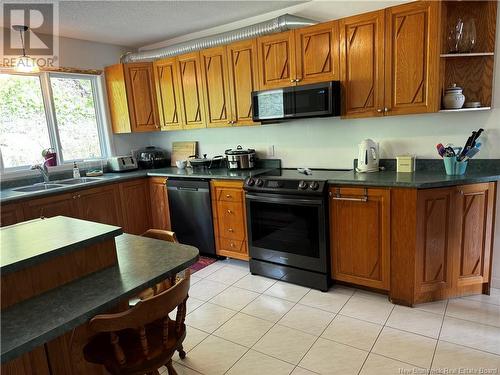 292 Morin Avenue, Edmundston, NB - Indoor Photo Showing Kitchen With Double Sink