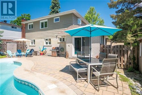 1011 Pinewood Crescent, Ottawa, ON - Outdoor With In Ground Pool With Deck Patio Veranda