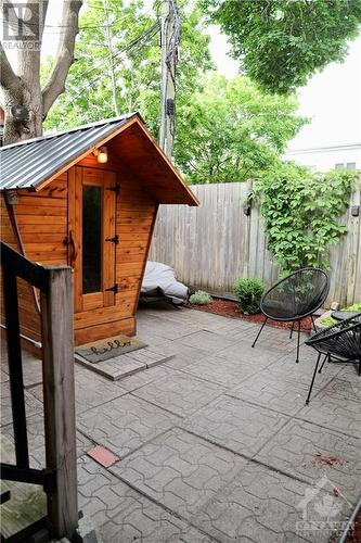 Backyard/Sauna - 119 Percy Street, Ottawa, ON - Outdoor With Exterior