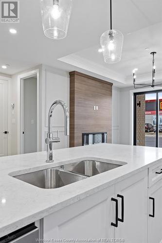 1855 Wyoming Unit# 302, Lasalle, ON - Indoor Photo Showing Kitchen With Double Sink With Upgraded Kitchen