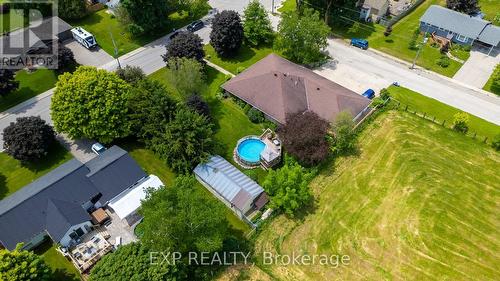 43 George Street S, Minto, ON - Outdoor With Above Ground Pool With View