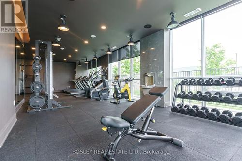 908 - 1050 Main Street E, Milton, ON - Indoor Photo Showing Gym Room