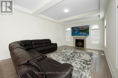 151 Ballantyne Boulevard, Vaughan (Vellore Village), ON - Indoor Photo Showing Living Room With Fireplace