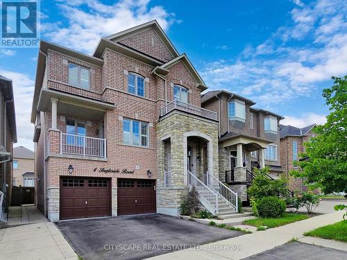 4 Ingleside Road, Brampton (Credit Valley), ON - Outdoor With Balcony With Facade