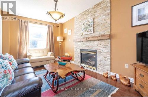3 Muir Drive, Barrie, ON - Indoor Photo Showing Living Room With Fireplace